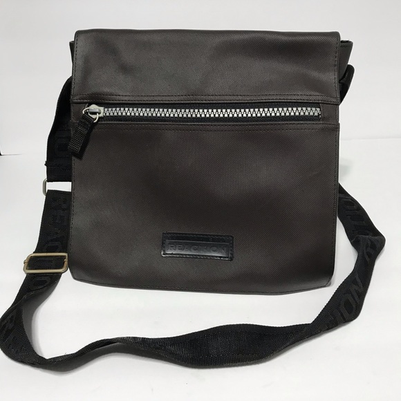 Kenneth Cole Reaction Other - Kenneth Cole Cross body messenger bag, Brown